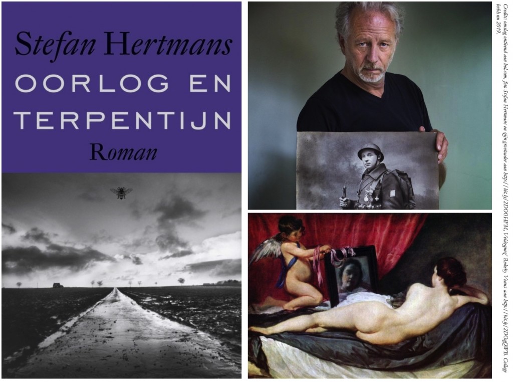 Booklovers | Oorlog en terpentijn van Stefan Hertmans (2013). Collage bvhh.nu 2019.